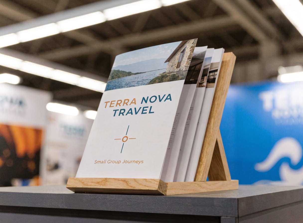 Brochures, 80lb Enviro Uncoated — custom printed by Apex Trade Show