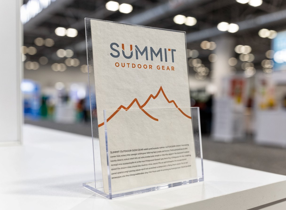 Flyers, 80lb Enviro Uncoated — custom printed by Apex Trade Show